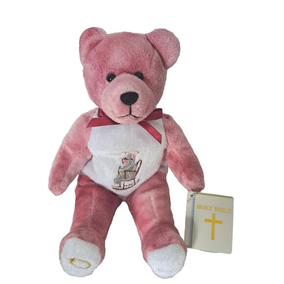 HolyBears From The Heart Series God Bless Grandma Bear Beanie Plush Toy 2000 - Picture 2 of 12